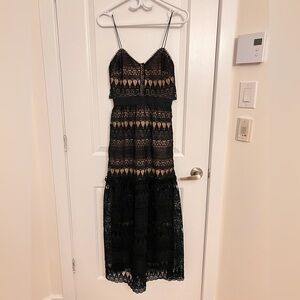 Self portrait dress, black, US 4, excellent condition